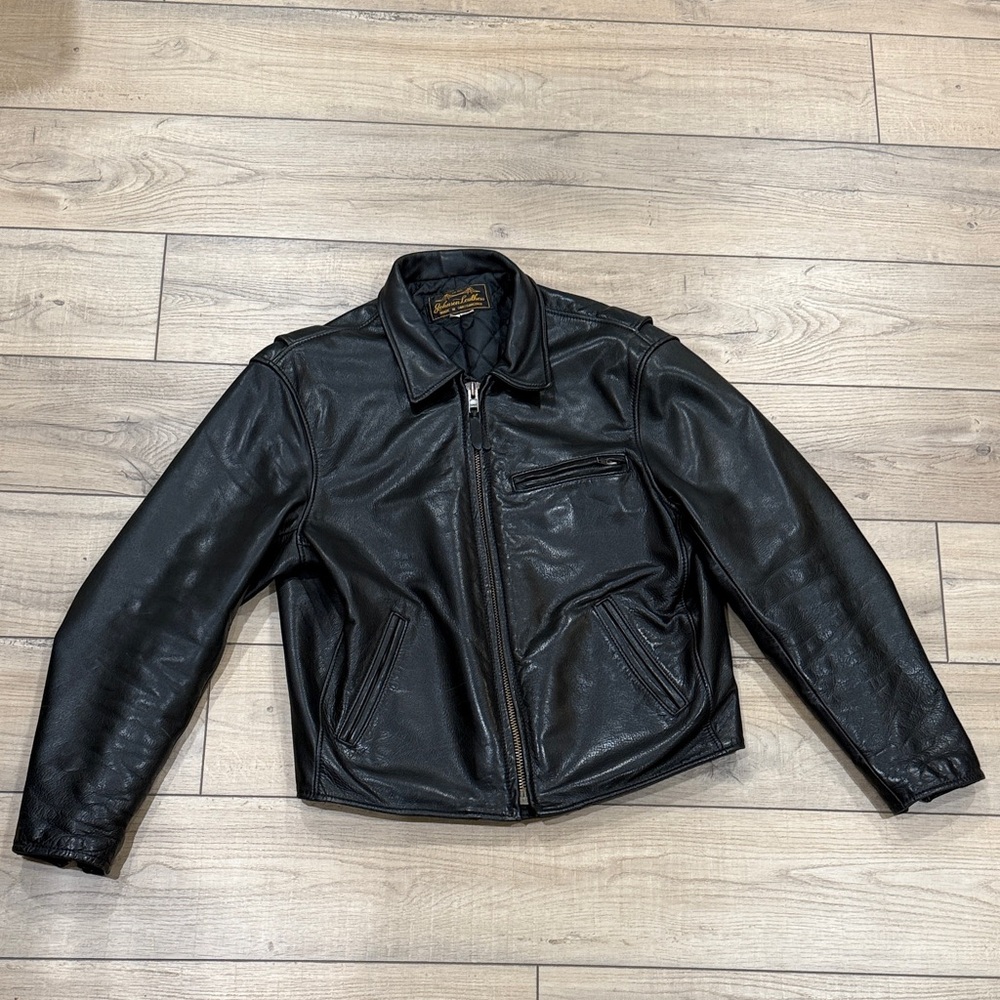 Vintage Near Mint Johnson Leather Jacket (Made in San Francisco, USA) – Size 46
